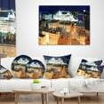 thumbnail image 4 of Designart Quebec City - Cityscape Photo Throw Pillow - 12x20, 4 of 5
