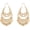 gold, variant on Bohemian Chandelier Coin Dangle Drop Earrings for Women Ethnic Gypsy Beads Tassel Sequins Earrings Vintage Tribal Chandelier Coins Geometric Hollow Out Earrings Jewelry Gifts
