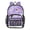 Purple Skiing, variant on Clear Backpack Heavy Duty PVC Transparent Backpack for College Workplace, Purple Parachute
