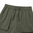 thumbnail image 3 of EOYWHK Men Shorts Athletic Quick Dry with Pockets Elastic Waist Athletic Shorts for Men Soft Lightweight Breathable Casual Activewear for Green, Size XXL, 3 of 9