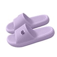 thumbnail image 4 of Purple Womens House Slippers Non Slip EVA Slide Sandals Quick Dry Breathable Lightweight Cushioned Bathroom Shoes,Size 5.5, 4 of 7