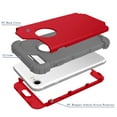 thumbnail image 2 of JTCASES for iPhone 7 / 8 / SE 2022 & 2020 Case, Drop Resistant Corners, Wireless Charging, Heavy Duty Shockproof Hybrid Hard PC Bumper, Camera Protection, Skin-feel Anti-scratch Tough Cover, Red, 2 of 7