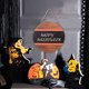 thumbnail image 5 of Señal de bienvenida de Halloween para decoración de puerta delantera, corona redonda de madera para colgar en la pared para fiesta navideña, 5 of 5