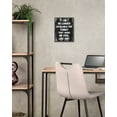 thumbnail image 4 of 8x10in Black Framed Inspirational Wall Art CORE VALUES Motivational Quote Sayings Office Home Decor Prints Encouraging Positive Posters, 4 of 5