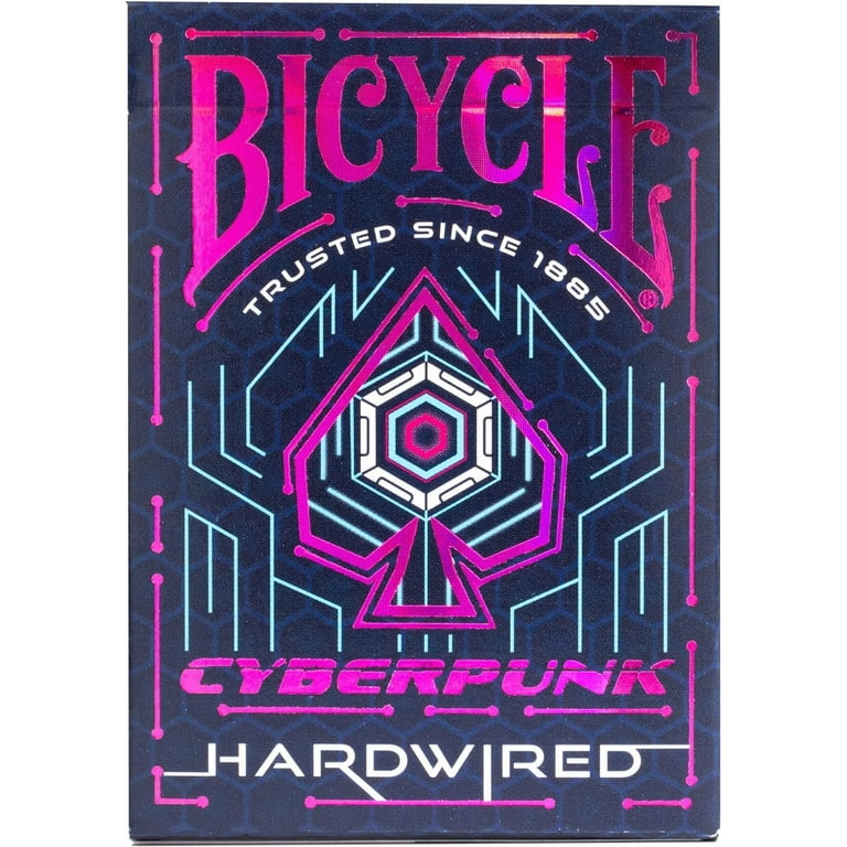 Bicycle Cyberpunk Hardwired Premium Playing Cards, Poker