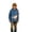 v-96Blue543, variant on HAYIMI Kids Halloween Distressed Hoodie Ripped Hem Oversized Hooded Sweatshirt Children Long Sleeve Tops Comfort Pullover