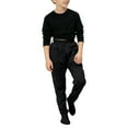 thumbnail image 5 of Boys Footed Sweatpants with Sherpa Fleece Lined Feet, Extremely Soft and Warm Footing, 5 of 9