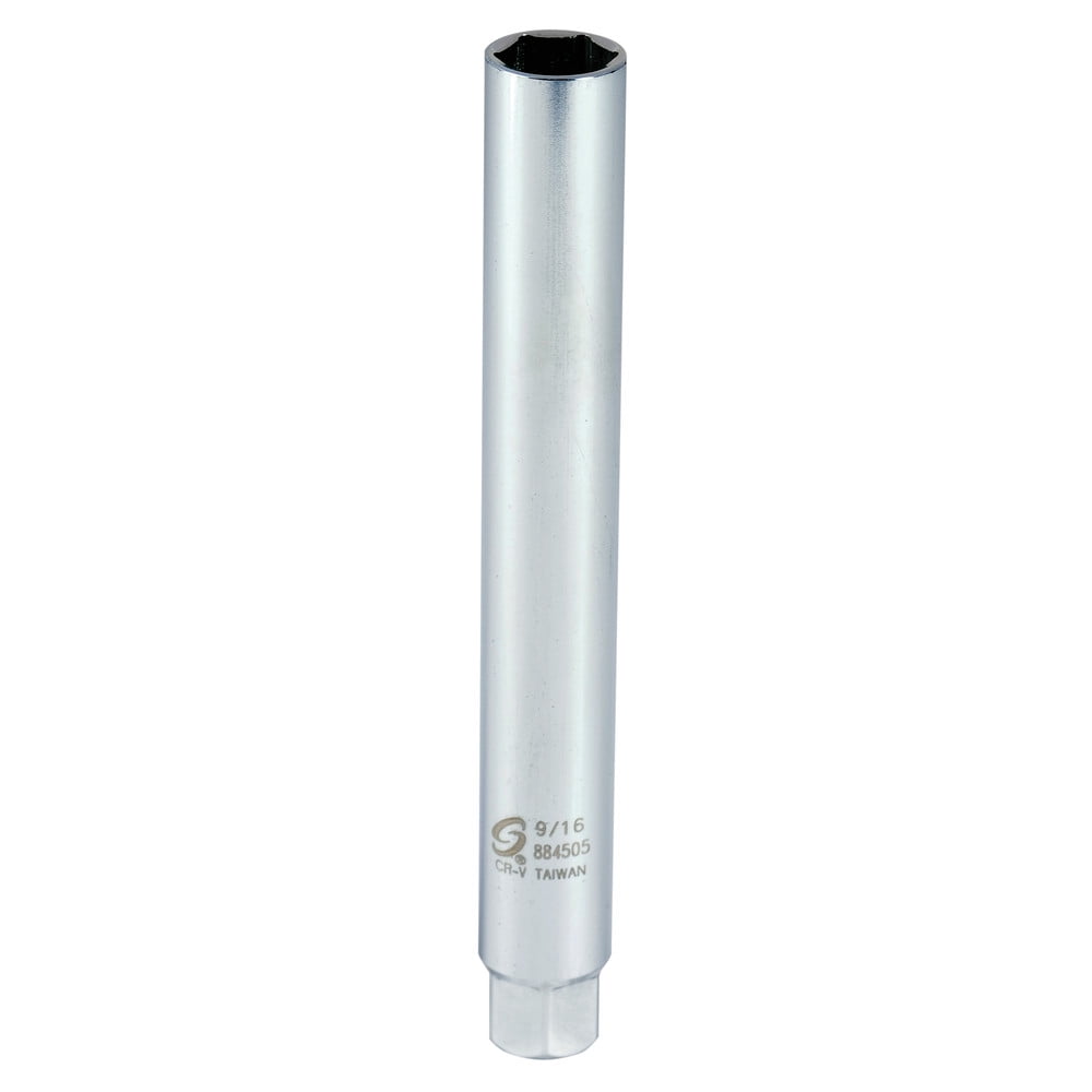 Sunex 884505 3/8 in. Drive 9/16 in. SAE Extra Deep Spark Plug Socket