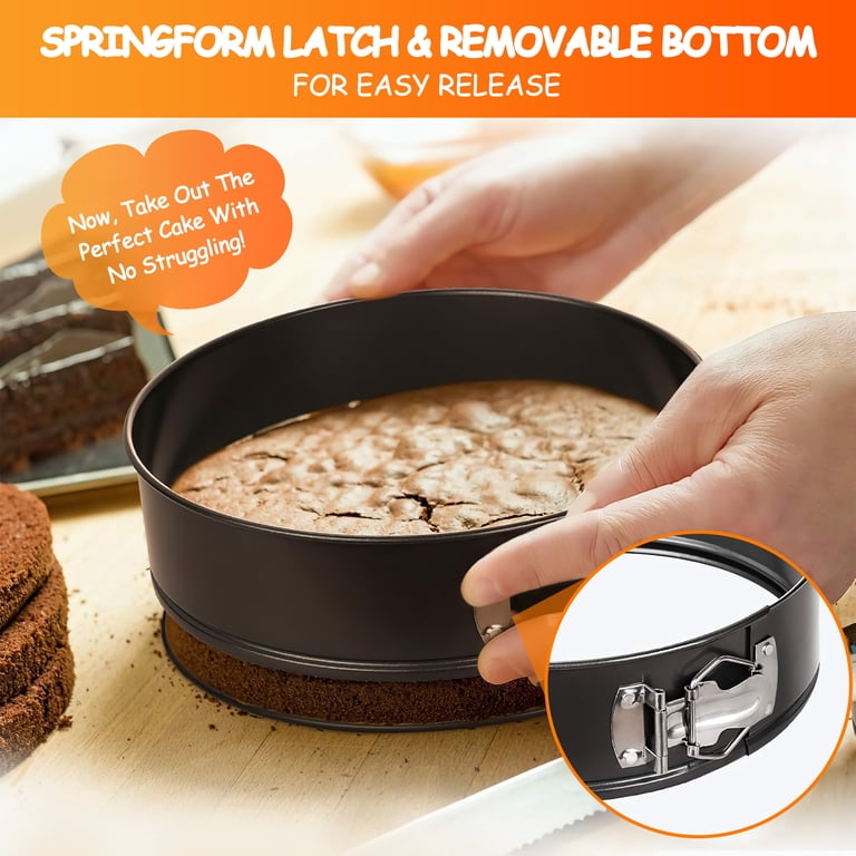 GPED 9-Inch Springform Pan with Removable Bottom Plate photo 2