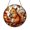 Acrylic 3.5 Inch, variant on Vibrant Autumn Playful Squirrel Suncatcher Window Panel Display Art