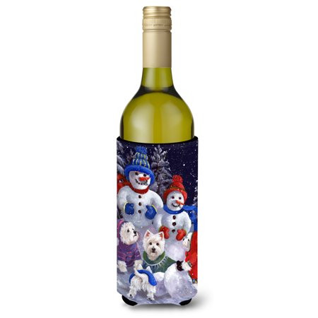 

Westie Snowpeople Wine Bottle Hugger