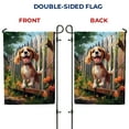 thumbnail image 6 of America Forever Spring Summer Beagle Dog Garden Flag 12.5 x18 inch Double Sided Beagle Puppy Floral Spring Garden Flag for Outdoor Dog Flag Yard Decoration, 6 of 7