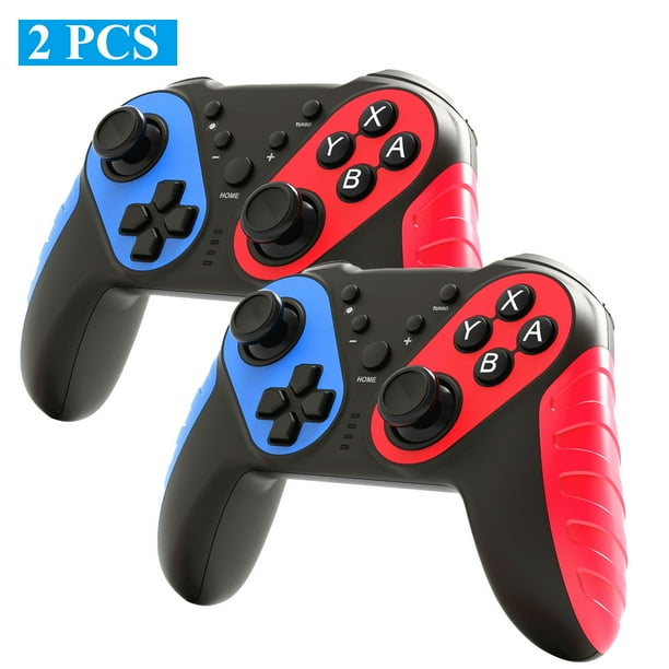 2 Pack Switch Wireless Controller Pro Gaming Controller Joypad Gamepad Remote For Nintendo Switch Nintendo Switch Lite And Pc Gaming Controller Wireless Switch Controller With Dual Shock Walmart Com Walmart Com
