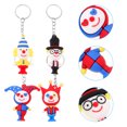 thumbnail image 7 of CHICHUMID 12Pcs Cute Clown Mobile Phone Pendant for General Users, 7 of 7