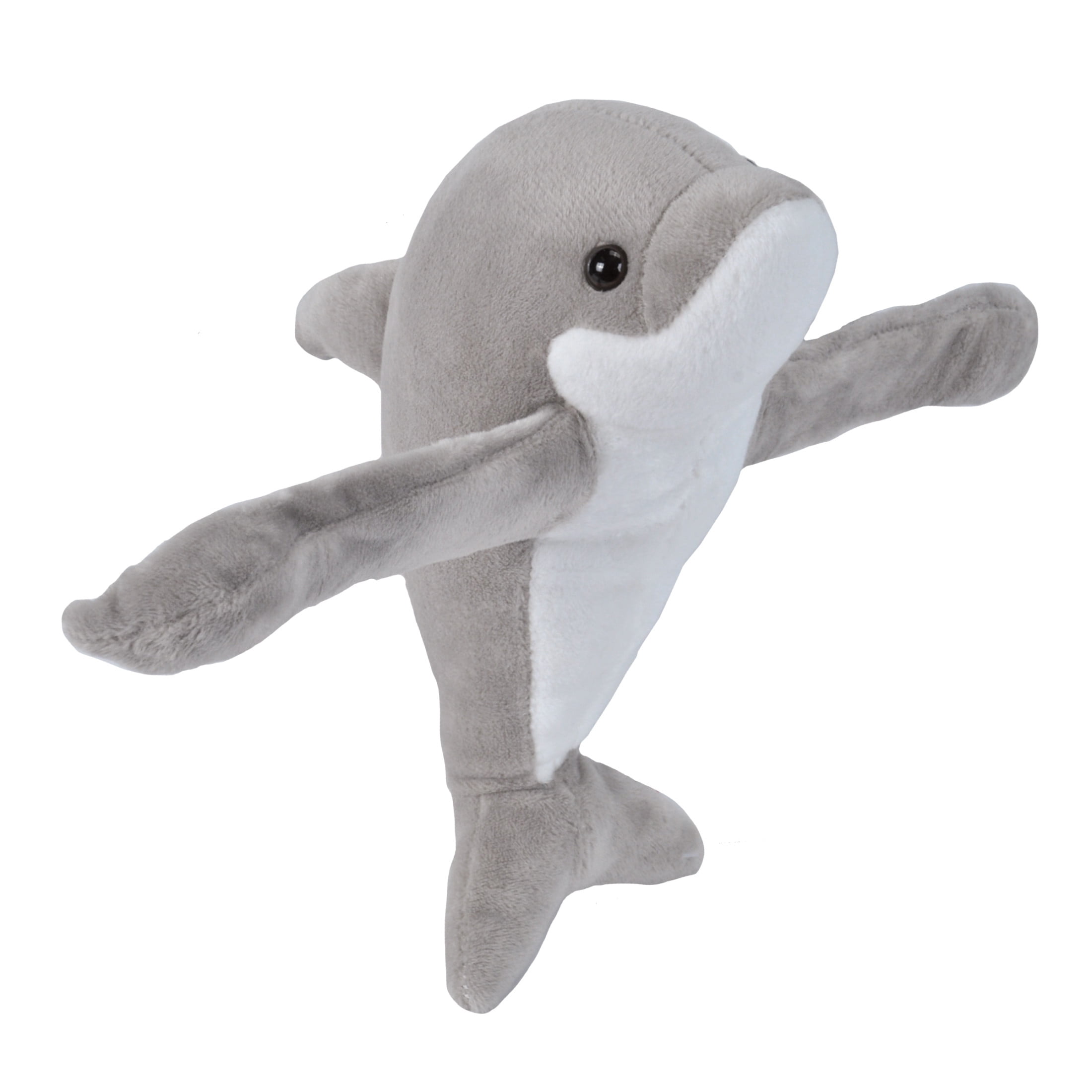 The Petting Zoo Tie-Dye Sparkle Dolphin Stuffed Animal - 9 Inch Soft Plush Toy, Gift For Girls 7 thumbnail image