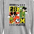 thumbnail image 3 of Disney - Mickey Soccer - Toddler & Youth Long Sleeve Graphic T-Shirt, 3 of 5