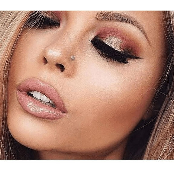 CZ Flower Nose Bone - 3 color choices