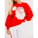 thumbnail image 3 of Sudadera holgada navideña para mujer, con estampado de Papá Noel, manga larga, cuello redondo, sudaderas casuales, suéteres de otoño para mujer 2025, 3 of 5