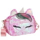 thumbnail image 2 of GOOHOCHY 1 unid lindo mini lentejuelas en forma de unicornio bolsos de oreja niñas casual cadena messenger crossbody bolso de hombro (blanco anti-rosa), 2 of 7