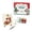 A6, variant on Christmas Sea Glass Mosaic DIY Art Kit, Handmade Christmas Decoration Craft Set, DIY Glass Artwork Making Kit with Tools and Stand, Creative Holiday Gift for Women Family Craft Lovers
