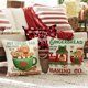 thumbnail image 4 of Fundas de lino con estampado navideño, fundas de almohada decorativas, 45x45cm, 4 Uds., 4 of 9