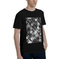 thumbnail image 2 of Bingfone Seamless Pattern With Skulls Men'S Loose Fit Short-Sleeve Pocket T-Shirt, 2 of 7