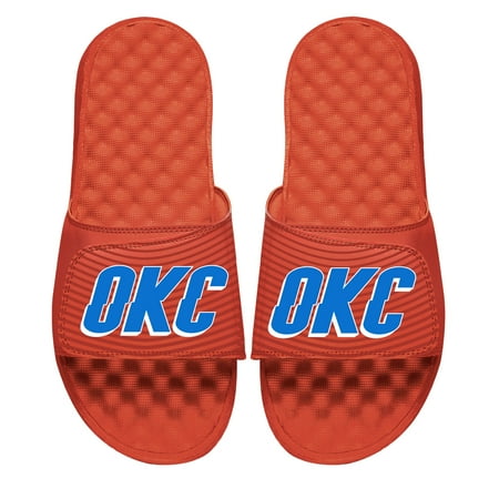 

Men s ISlide Orange Oklahoma City Thunder Statement Slide Sandals