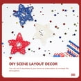 thumbnail image 2 of 18pcs DIY Rattan Woven Five-pointed Star Decor Independence Day Decorative Props, 2 of 9