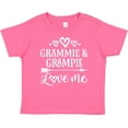 thumbnail image 3 of Inktastic Grammie and Grampie Love Me Boys or Girls Baby T-Shirt, 3 of 5