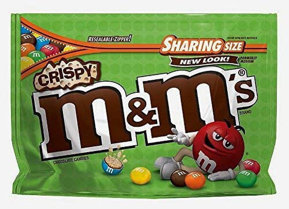 M&M's Crispy Colorful Candies With Crispy Rice Filling & Milk Chocolate In  Crispy Shell 305g