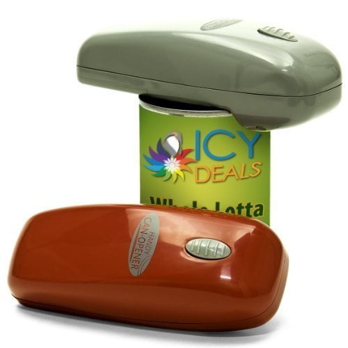 Handy Can Opener Automatic One Touch Electric Can Opener 2 Pack
