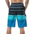 thumbnail image 3 of CVLIFE Men's Hawaiian Beach Board Shorts Drawstring Waist Quick Dry Swim Trunks with Mesh Lining Plus Size, 3 of 3