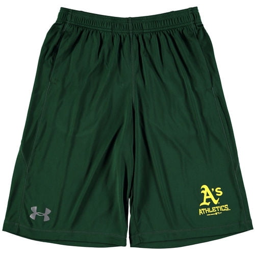 Youth Under Armour Green Oakland Athletics Training Performance Shorts by Gear For Sports/Under Armour