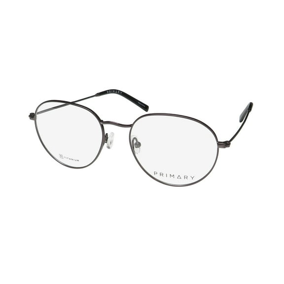 PRIMARY PT111 TITANIUM EYEGLASS FRAME/EYEWEAR OVERSIZED LENSES AFFORDABLE MODERN
