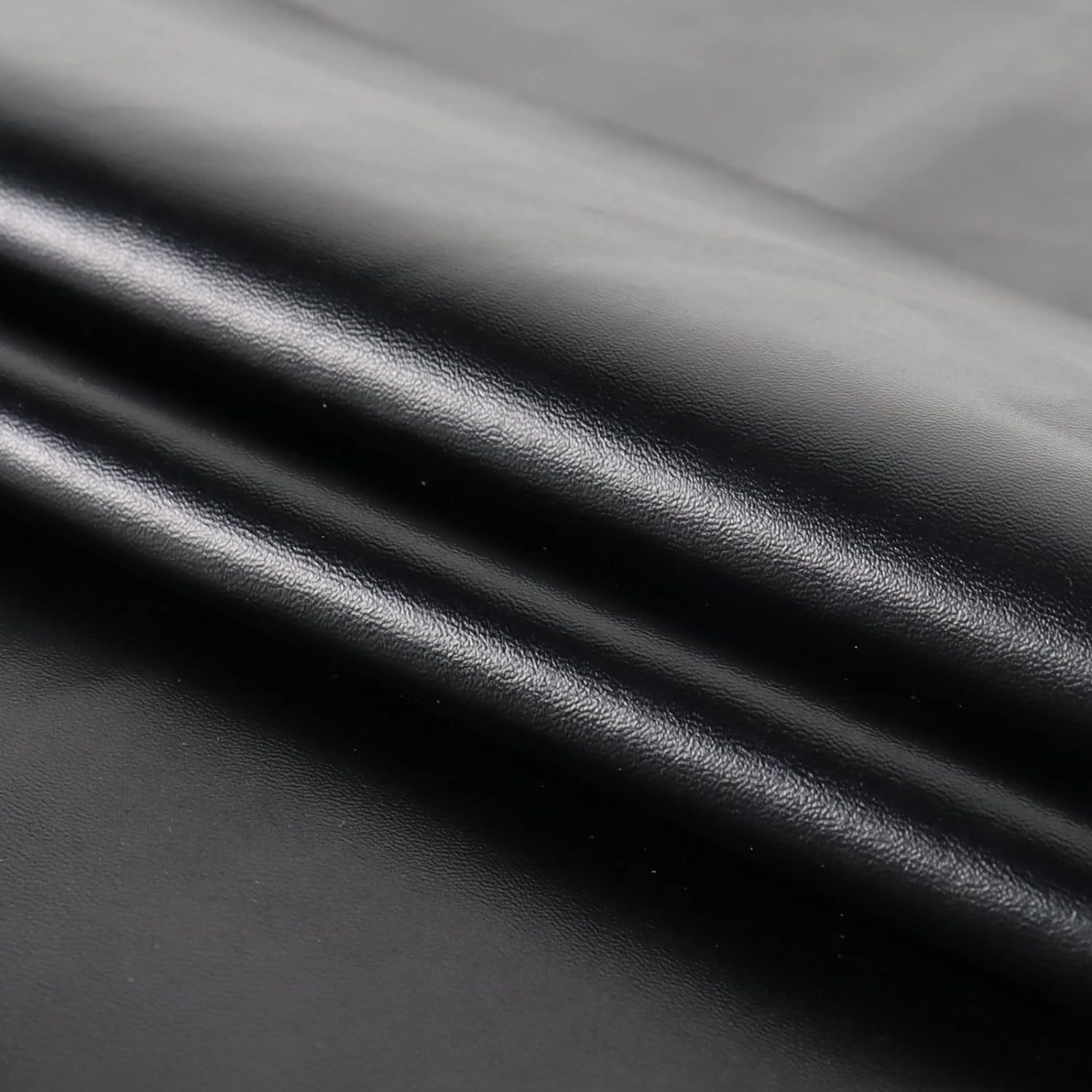 Vinyl Marine Leather Fabric - 54" Marine Vinyl Faux Leather Sheets 0.8mm Thick Soft Waterproof Material for Automotive,Boat,Headliner,Crafts, Chairs,DIY Sewing - Gray