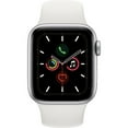 thumbnail image 3 of Restored Apple Watch Series 5 40mm GPS Aluminum Silver Case White Sport Band Smartwatch (Refurbished), 3 of 5