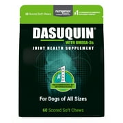 Nutramax Dasuquin with Omega-3s for Dogs of All Sizes, Joint Health Supplement, Soft Chews, 60 Count