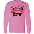thumbnail image 3 of Inktastic Baseball Sister Long Sleeve T-Shirt, 3 of 5