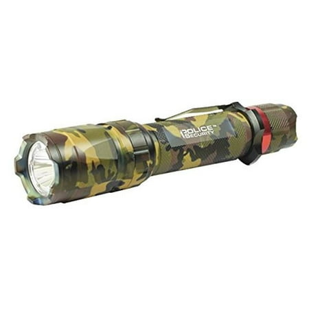 Police Security Flashlights 99698 Camo Trac Tact 2AAA Cree LED - 280 Lumens