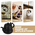 thumbnail image 3 of Stainless Steel Coffee Kettle Tea Kettle Tea Pot Hot Water Kettle With Handle and Filter (S), 3 of 5