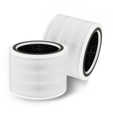 2 Pack Replacement Filter for LEVOIT Core 200S Air Purifier with H13 True HEPA & Activated Carbon