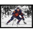 thumbnail image 1 of Leon Draisaitl Toile Encadrée 20x29 Oilers Action-H, 1 of 5
