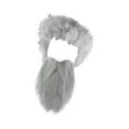 thumbnail image 1 of Conjunto de pelo y barba Strade Fareast Limited Accesorios de disfraz gris, 1 of 8