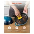thumbnail image 5 of Cast Iron Dutch Oven 5 Quart, Enameled Bread Baking Pot, Heavy Duty Cookware with Lid & Handles, Oven & Induction Compatible, Roasting, 500°F, 5 of 6
