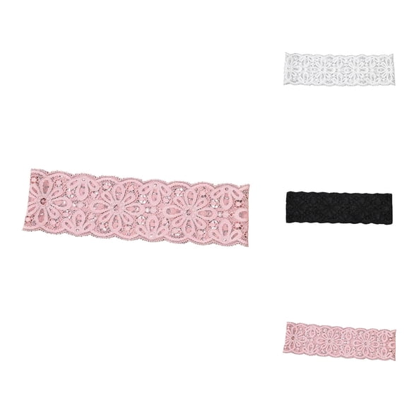 ManxiVoo Breathable Elastic Knit Head Wrap Headband for Women Girls Everyday Comfort Accessory