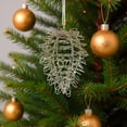 thumbnail image 3 of Ganz 4.75" Glittered Twisted Acorn Christmas Ornament - Gold, 3 of 6