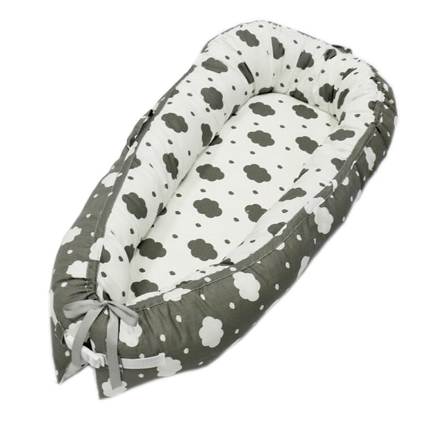 Cama nido para bebé recién nacido, cuna portátil para guardería, tumbona de viaje, cuna infantil, Moisés, parachoques, accesorios para muebles Fivean unisex