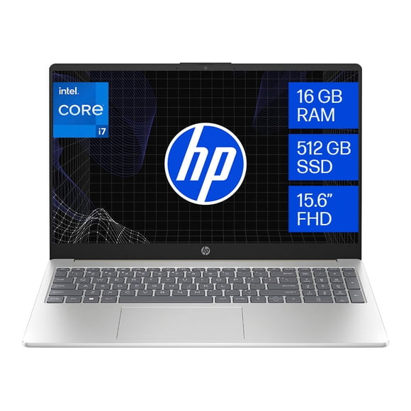 Laptop HP 15-fd0274la Intel Core i7 10 nucleos 16GB RAM 512GB SSD