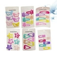 thumbnail image 3 of 36pcs pinzas para el cabello coloridas encantadoras broches de color caramelo pasadores para el cabello sombreros accesorios para el cabello para niñas mujeres, 3 of 6