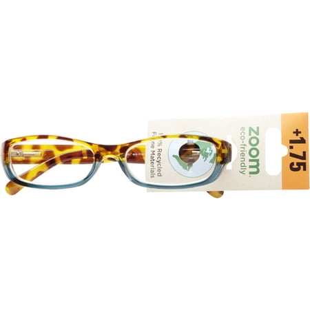 Zoom Eco Friendly Reader Tort Blue Two T
